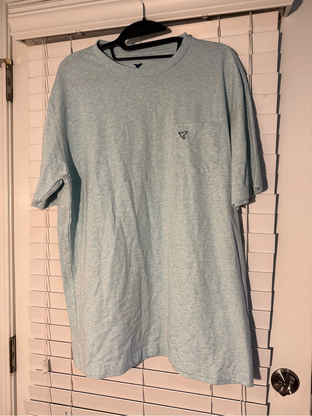 Birddogs Light Blue Heather Short Sleeve Pocket Tee